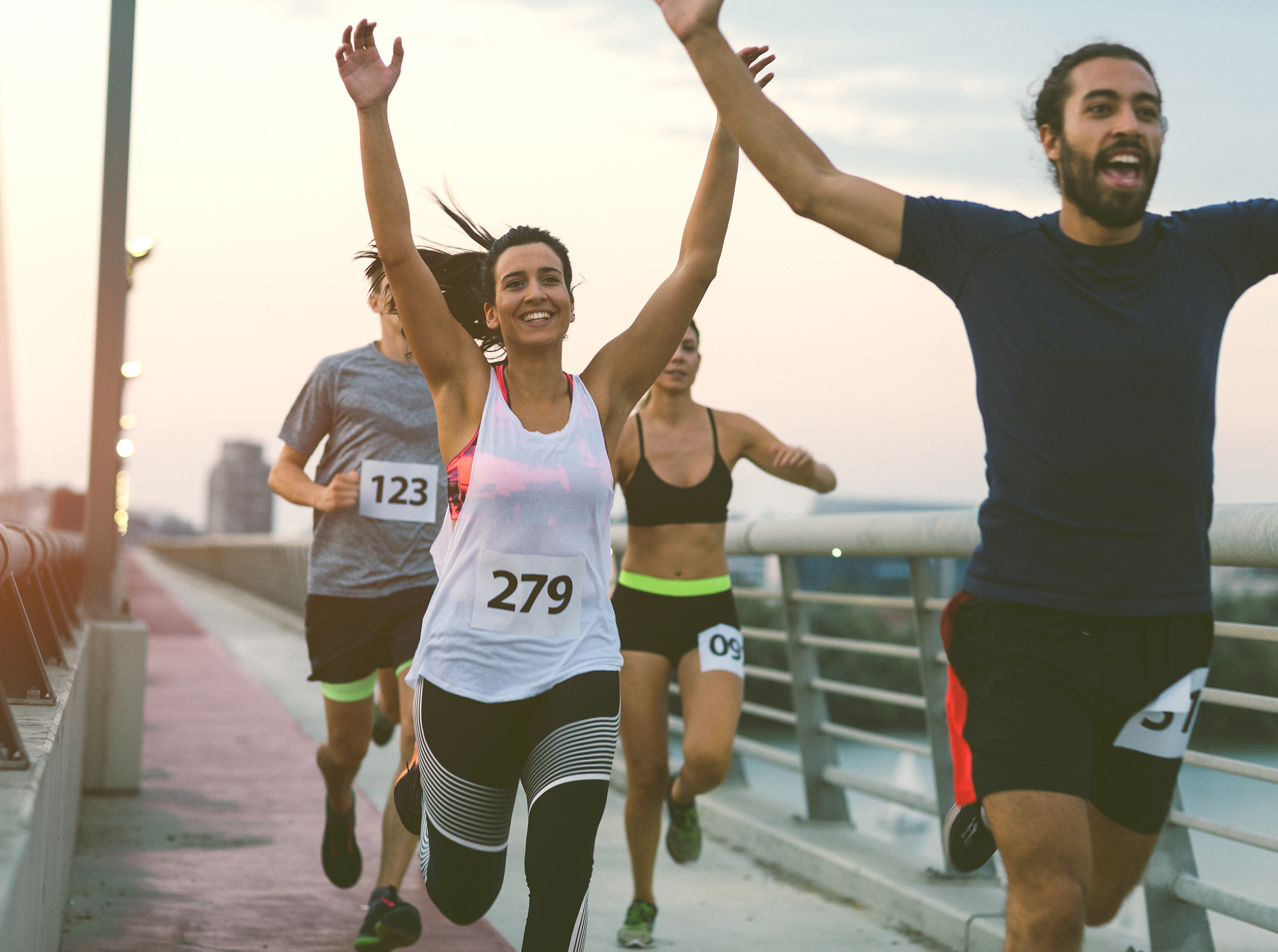 Marathon Runners.